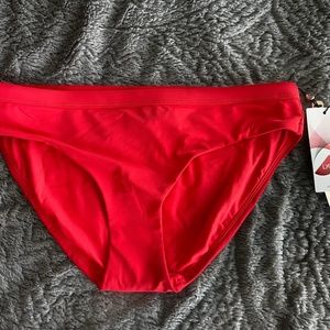 Calia Wide banded swim bottom - Medium - Hibiscus